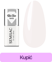 Baza hybrydowa Semilac Skin Tone Cover Base Coconut Cream 7 ml